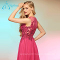 Real Photos Simple Tulle Lace Appliques Long Robes de bal